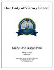 Lesson Plans – Grade 01 (Bundle)